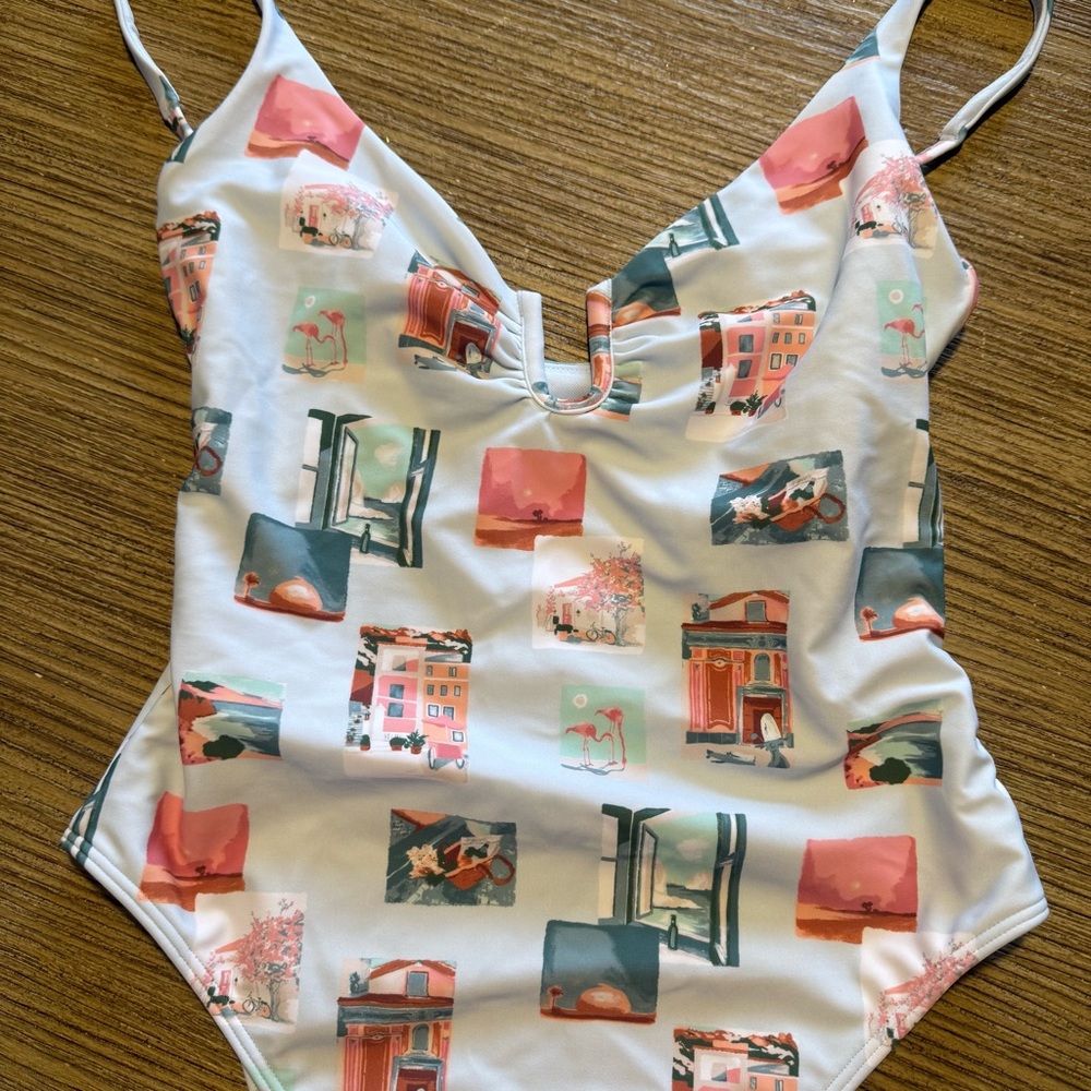 NWT Abercrombie & Fitch U-Wire One Piece Swimsuit - Picture 3 of 10